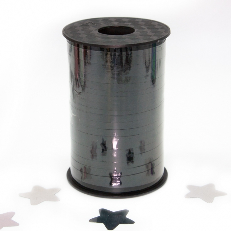 Лента металлизированная Черный